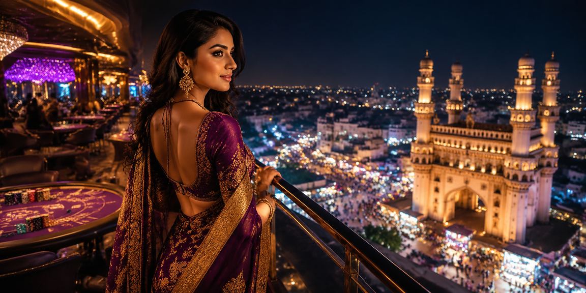Night Market in Hyderabad during cricket betting season