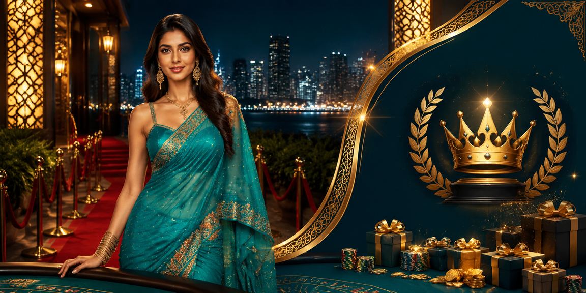 Mumbai Bandra street scene with woman enjoying VIP bonuses on mobile